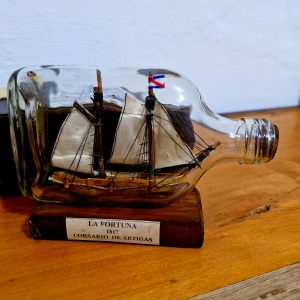 Barco en botella (petaca) La Fortuna